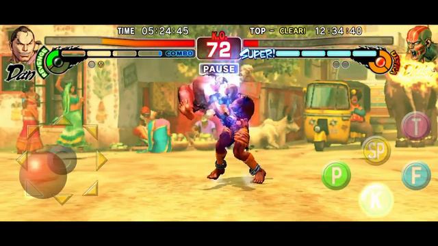 Dan Game Play. Street Fighter IV Champion Edition Android смотреть онлайн