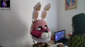 BONNIE FNAF EDIÇAO COMPLETA ANIMATRONIC REAL!