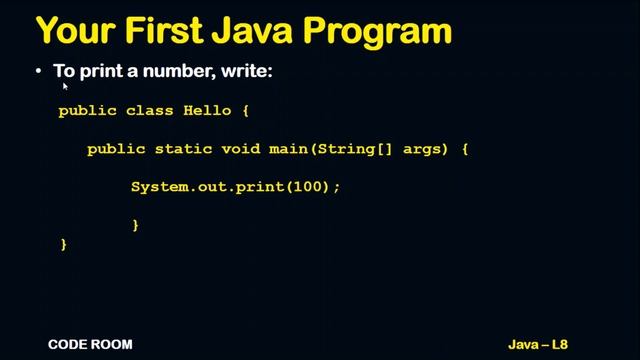 FIRST JAVA PROGRAM IN ECLIPSE | JAVA HELLO WORLD PROGRAM | L-8 | JAVA COURSE FOR BEGINNERS 2023 смотреть онлайн