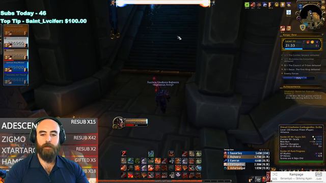 Bajheera - King's Rest (+16): 438 iLvl Fury Warrior DPS - WoW BFA 8.2.5 PvE смотреть онлайн