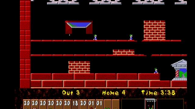 Lemmings & Oh No! More Lemmings - PlayStation 1 - Intro & gameplay 10 stages from both titles [4K60 смотреть онлайн