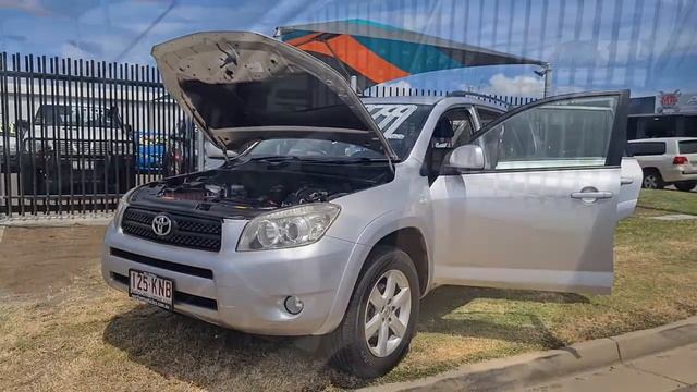 2007 Toyota Rav4 Wagon Silver смотреть онлайн