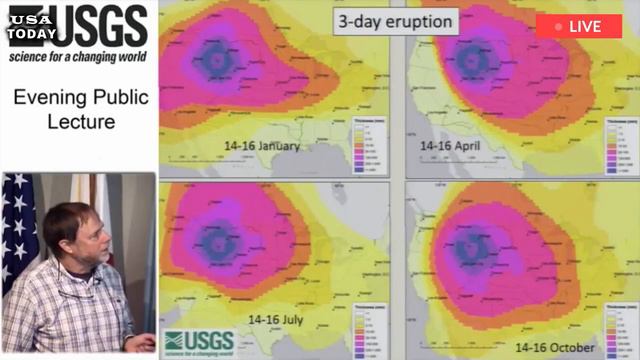 US Panic today: Yellowstone eruption was so big that it covered Missouri with ash and hellish lava смотреть онлайн