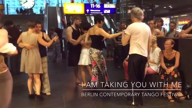Berlin Contemporary Tango Festival Hauptbahnhof 2016. Last dance. Andreas Rochholl & Julia Juliati. смотреть онлайн