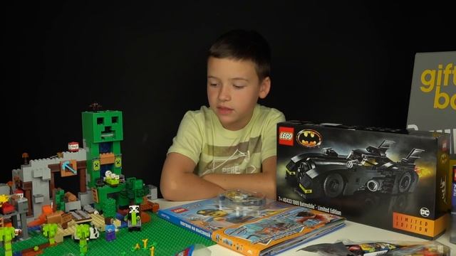 МАЙНКРАФТ НУБик ДАРИТ ПОДАРКИ ? LEGO Gift Box РАСПАКОВКА смотреть онлайн
