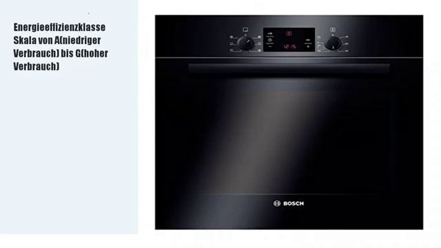 DIE BESTEN Bosch Einbaubackofen HBA23B263 смотреть онлайн