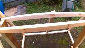 Собираем деревянный домик для колодца