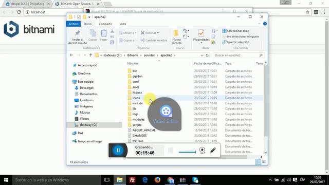 Instalación de Drupal en Servidor Local смотреть онлайн