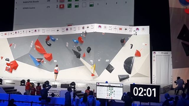 Climbing World Championships - 2021. Final, Women. Moscow. Krasovskaia Elena 18.09.2021
