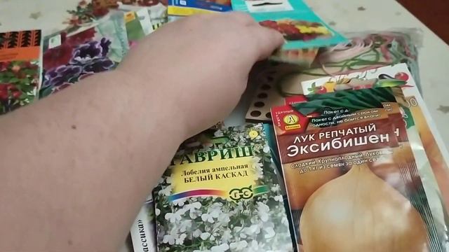 20.01.23/ Перебираю семена для посевов января