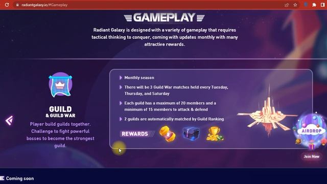 The Radiant Galaxy opens a new AGE of Play-to-Earn mobile game смотреть онлайн