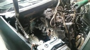 Переделка дизеля на бензин Мерседес Вито двигатель ОМ 601 (часть первая)