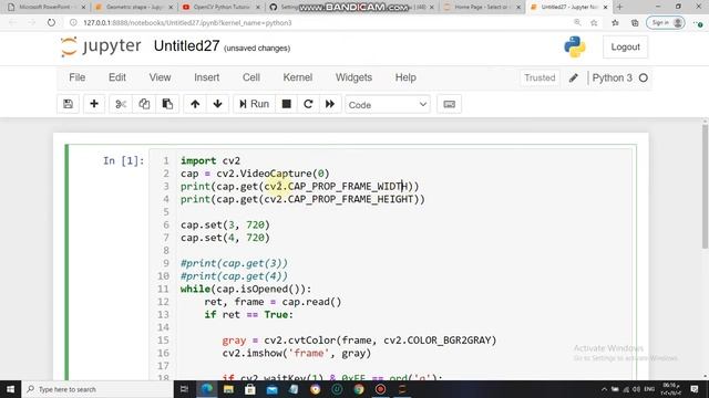 Setting Camera Parameters in OpenCV Python عربي смотреть онлайн