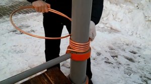 Змеевик из медной трубки (спираль).