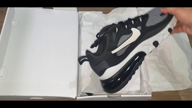 Nike Air Max 270 React OP ART UNBOXING + CLOSER LOOK #airmax270react #sneakers смотреть онлайн
