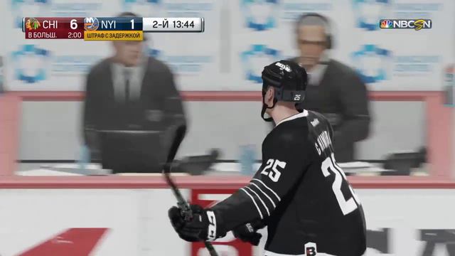 NHL 17 Чикаго Против Айлендрс