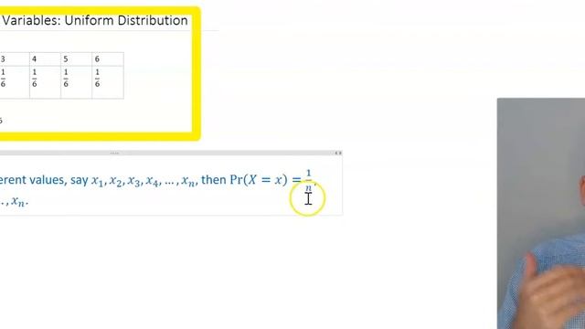Discrete Random Variables Uniform Distribution смотреть онлайн