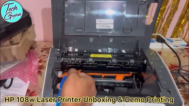 HP 108w Laser Printer Unboxing & Demo printing from Mobile | Best Budget Laser Printer | Printers смотреть онлайн