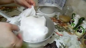 ТВОРОГ ИЗ ЗАМОРОЖЕННОЙ РЯЖЕНКИ!!!К ЗАВТРАКУ И КРЕМ ДЛЯ ПРОСЛОЙКИ ТОРТА!!!ОЧЕНЬ ВКУСНО!!!