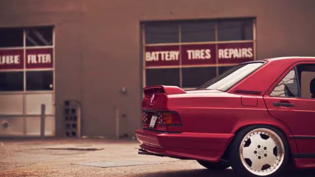 Tuning MERCEDES BENZ 190E W201 Stance Works смотреть онлайн