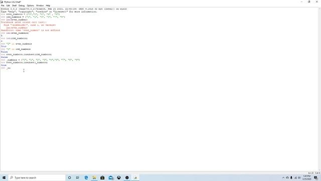 Python Set Operations Basics No commentary смотреть онлайн