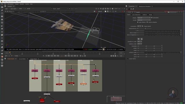 Nuke Matte Painting Tutorial| Matte Painting With Nuke & Photoshop | 3D Matte Painting