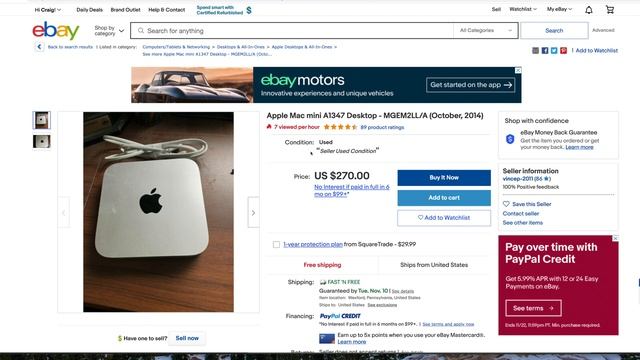 How Much Does A Used Mac Mini Cost For Years 2012, 2104, 2018