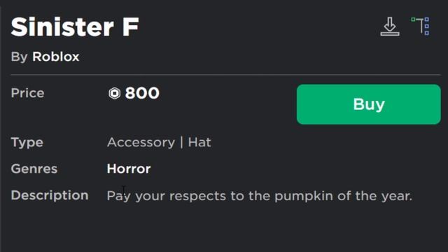 I'M VERY SURPRISED ROBLOX MADE THIS LIMITED! (SINISTER S. 2010 LIMITED ACCESSORY) смотреть онлайн