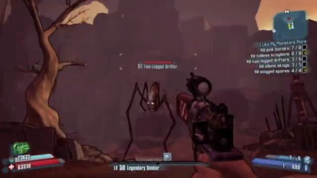 Borderlands 2: "I Like My Monster Rare" Creature Locations смотреть онлайн