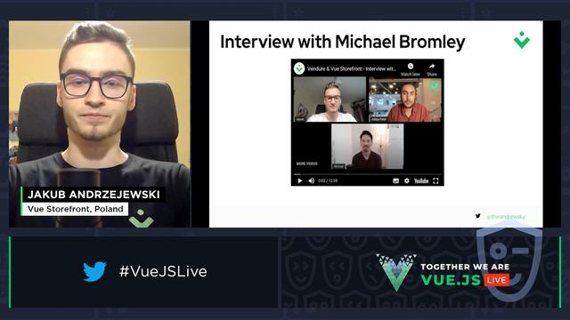 Vue Storefront + Vendure = Fullstack Open Source Ecommerce - Jakub Andrzejewski, Vue.js Live 2021 смотреть онлайн