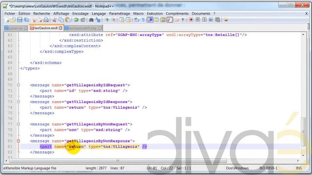 Créer un Web Service Php/SOAP coté Serveur - 01 le wsdl смотреть онлайн