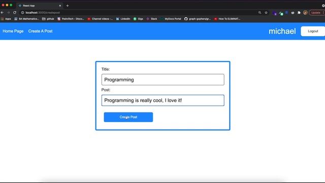 Full Stack Web Development Course [14] | ReactJS, NodeJS, MySQL - Delete a Post смотреть онлайн