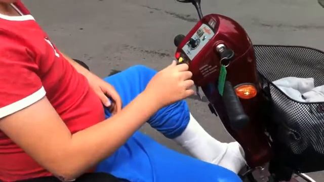 FreeRider Kensington 8mph road legal Mobility Scooter mgp pro смотреть онлайн