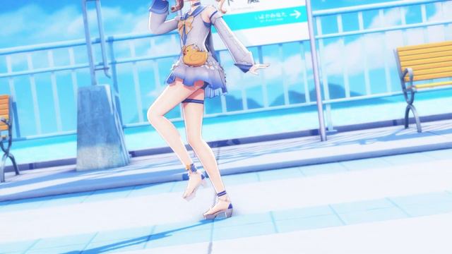 【原神MMD/Genshin Impact】どりーみんチュチュ 【バーバラ/Barbara】#原神  #原神mmd