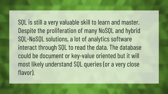 Can I learn SQL in a month? смотреть онлайн