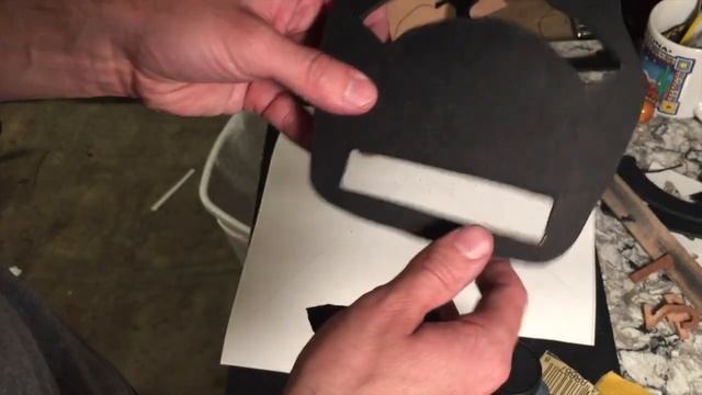 Making a Leather Firefighter Helmet Shield/ pt. 2 Construction смотреть онлайн