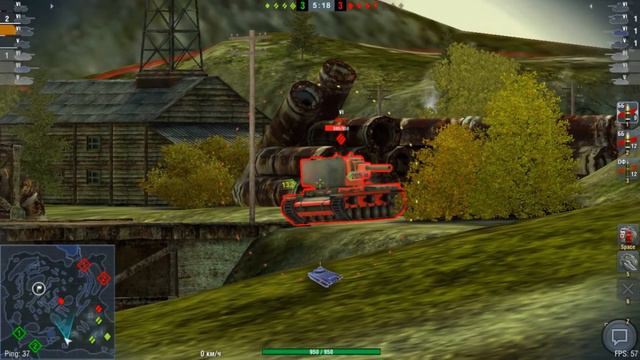 ОБЗОР на КВ-2 в WORLD OF TANKS BLITZ смотреть онлайн