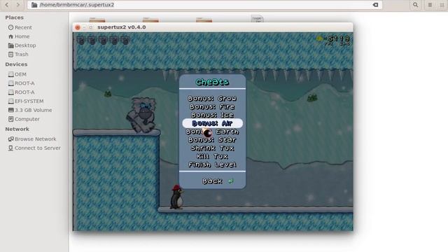 SuperTux 0.4.0 how to cheat смотреть онлайн