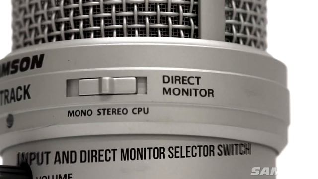 Samson G-Track USB Condenser Mic with Audio Interface смотреть онлайн