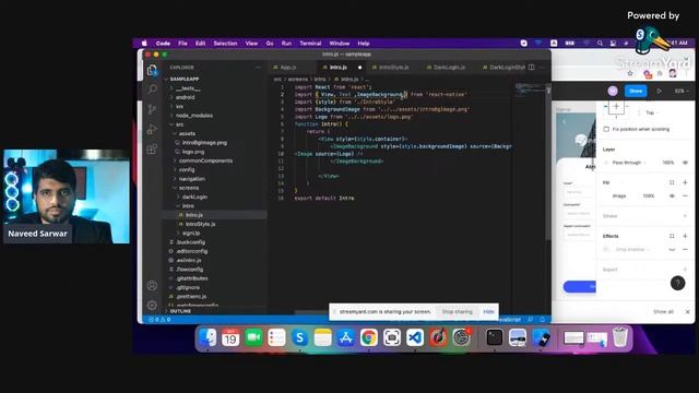 #46-Convert Figma to React Native Screen Part3 | Mobile App Course(2021) | Naveed Sarwar смотреть онлайн
