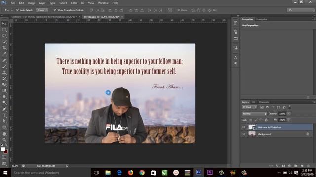 How to use the Photoshop Move Tool (2019) |Cameroon| Africa| смотреть онлайн