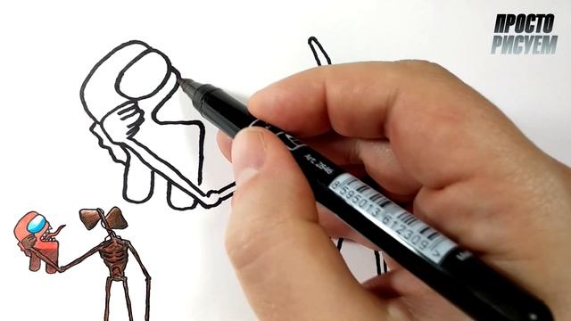 Сиреноголовый против Амонг Ас смотреть онлайн