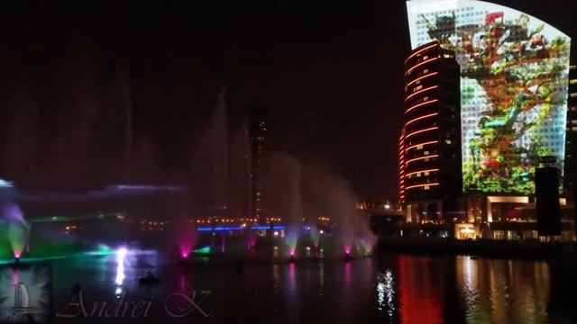 Развлечения в Дубае -Световое шоу  