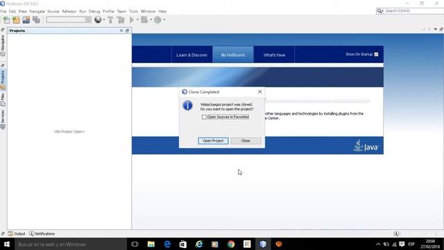Cómo bajar un proyecto de github a NetBeans смотреть онлайн