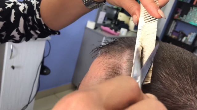 Стрижка мужской челки. Видеоуроки смотреть онлайн