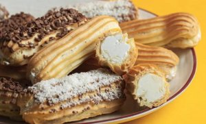 Как приготовить эклеры.Как приготовить домашние эклеры.