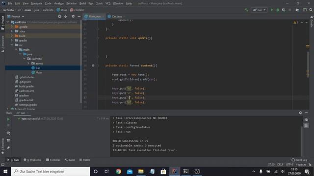 Objekt in Richtung in die es schaut bewegen | Java(FX) смотреть онлайн