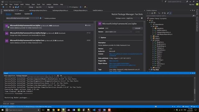 Fanray Ep06 - TDD, Unit Test vs Integration Test, In Memory Testing with EF Core, xUnit and SQLite смотреть онлайн
