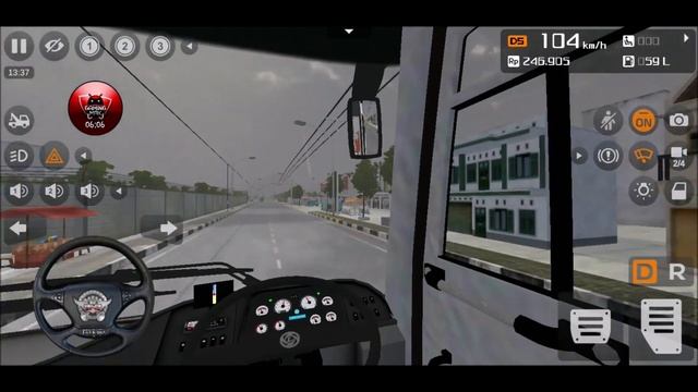 Bus Simulator Indonesia ~ Prakash Capella Bus Mod - CeeJay Trans Livery - Android Gameplay FHD #473