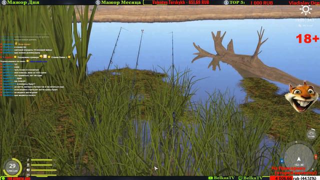 🎮🎮🎮РУССКАЯ РЫБАЛКА 4🎮🎮🎮 р. Ахтуба , Ищем Белку .... 18+ смотреть онлайн